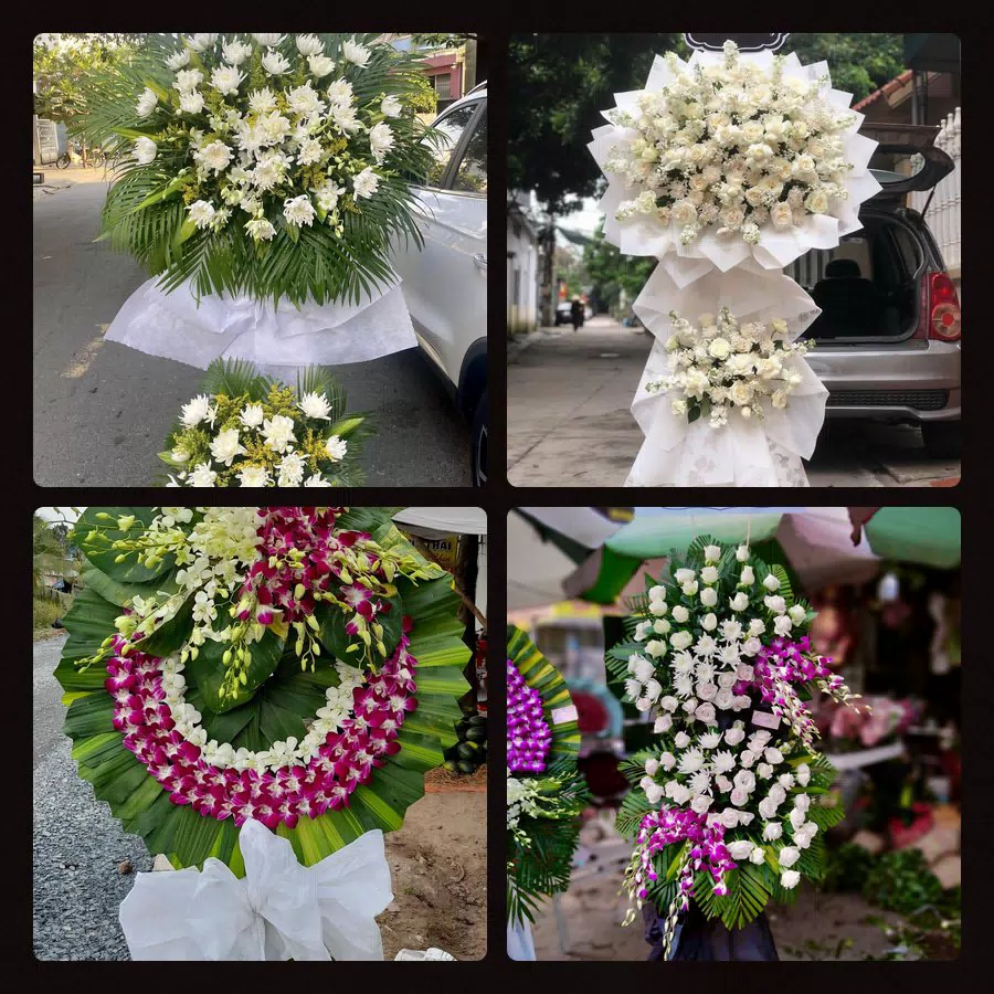 Kệ hoa tang lễ giao tại Xã Ứng Thiên, Hà Nội - Đặt Hoa Viếng