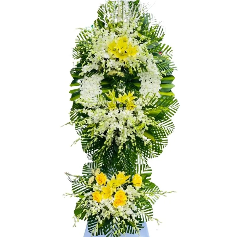 Vòng Hoa Tang Lễ 083